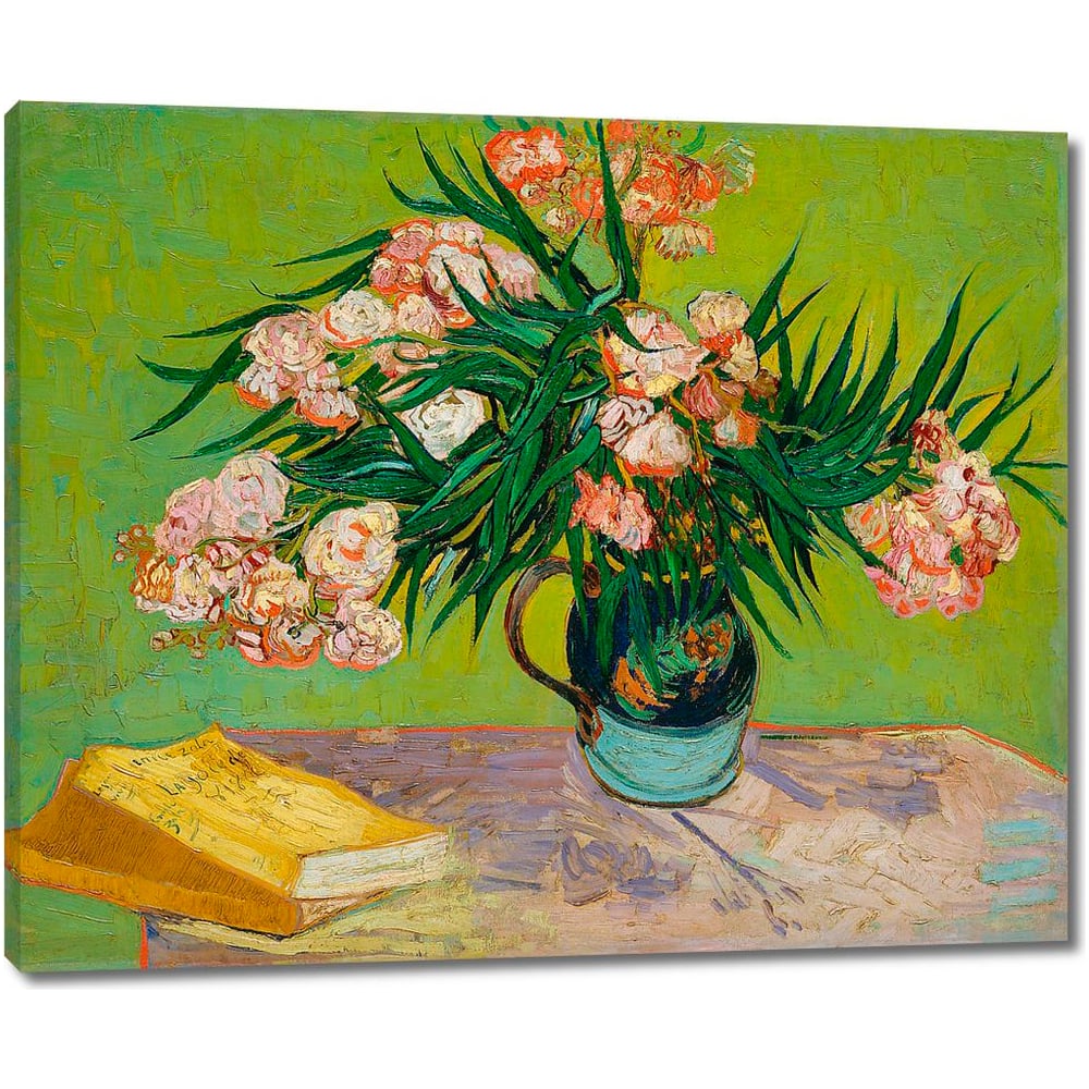 Изображение товара Картина-репродукция Натюрморт с олеандрами 80x65 см