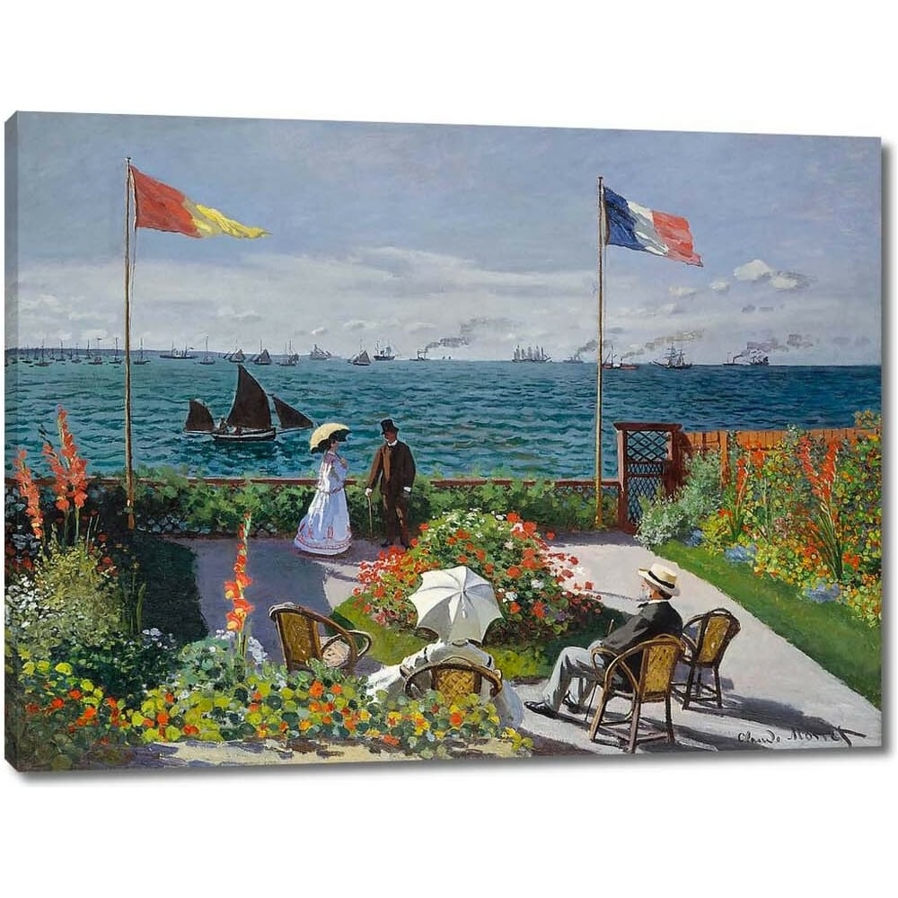 Изображение товара Картина-репродукция на холсте море 35x26 см стиль репродукция