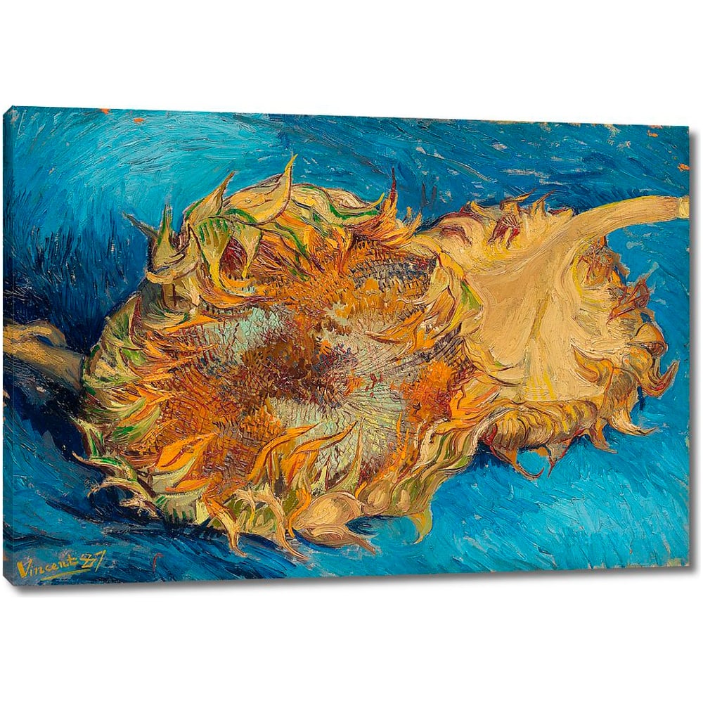 Изображение товара Картина-репродукция ООО Первое ателье Подсолнухи 35x25 см холст