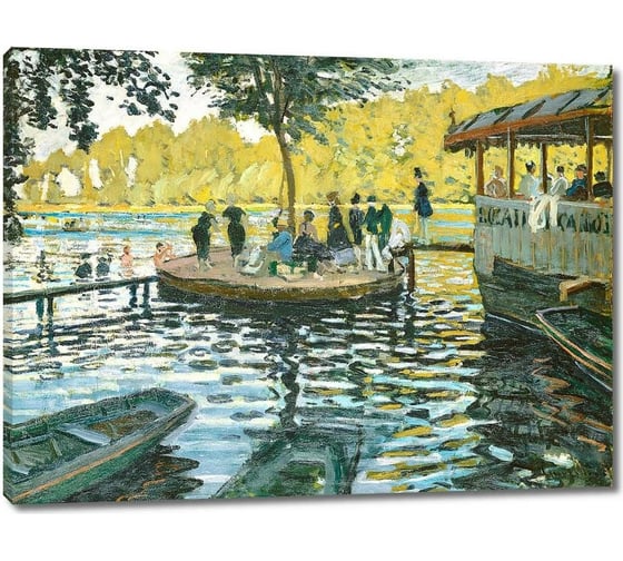 Изображение товара Картина-репродукция ООО Первое ателье Лягушатник 80x60 см ps143154-2