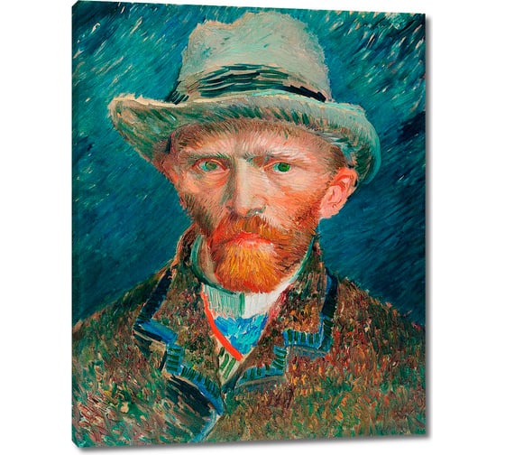 Изображение товара Картина-репродукция ООО Первое ателье Автопортрет 1887 35x44 см ps143106-1