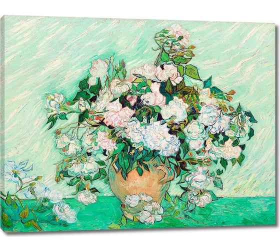 Изображение товара Картина-репродукция ООО Первое ателье Розы 1890 35x28 см ps143103-1