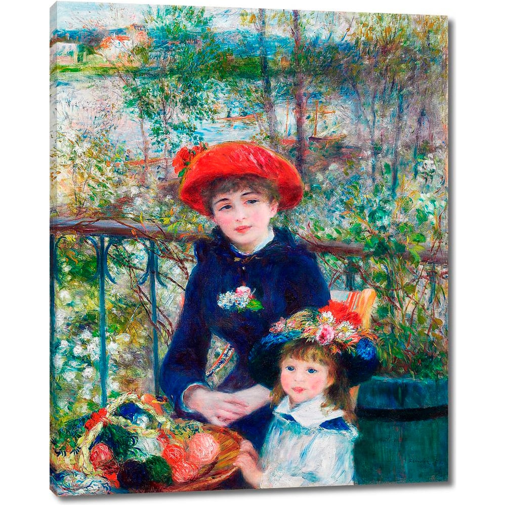 Изображение товара Картина-репродукция Две сестры На террасе 48x60 см на холсте