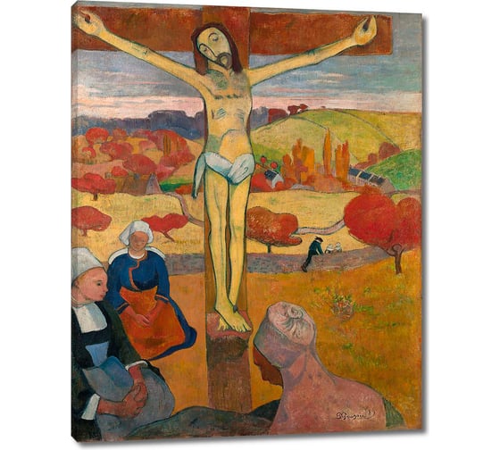 Изображение товара Картина-репродукция ООО Первое ателье Желтый Христос 35x44 см ps139847-1