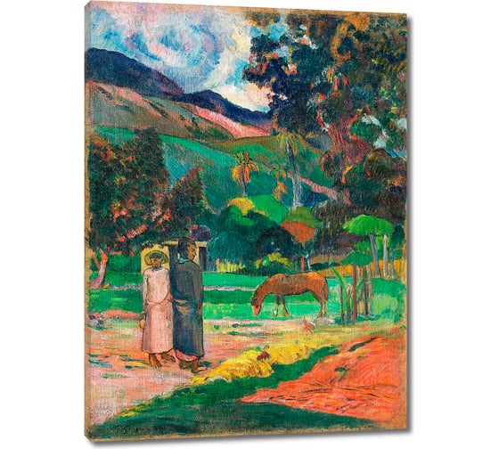 Изображение товара Картина-репродукция ООО Первое ателье Таитянский пейзаж 79x109 см ps143371-4