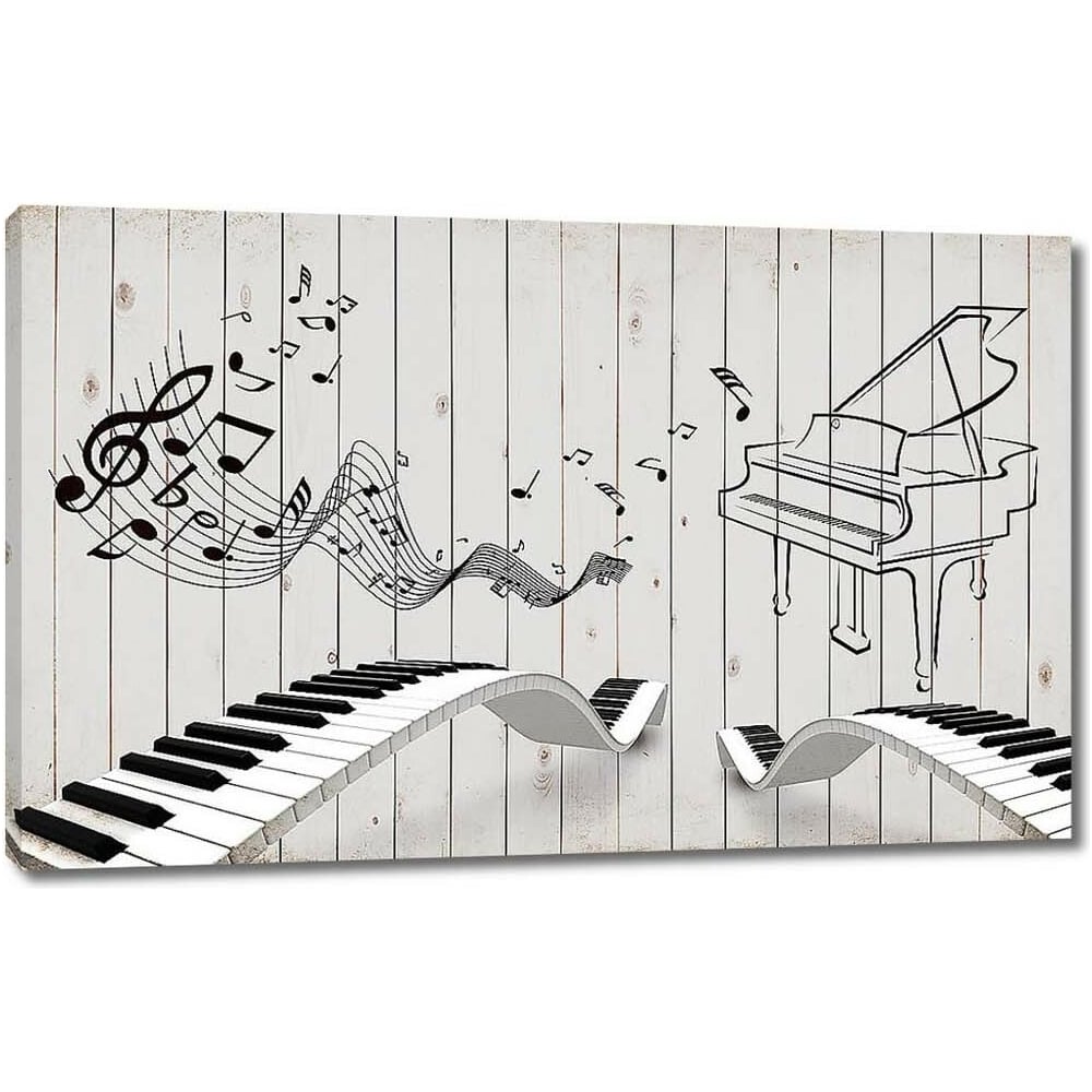 Изображение товара Картина на холсте с музыкальной тематикой 115x72 см ООО Первое ателье ps95054-5