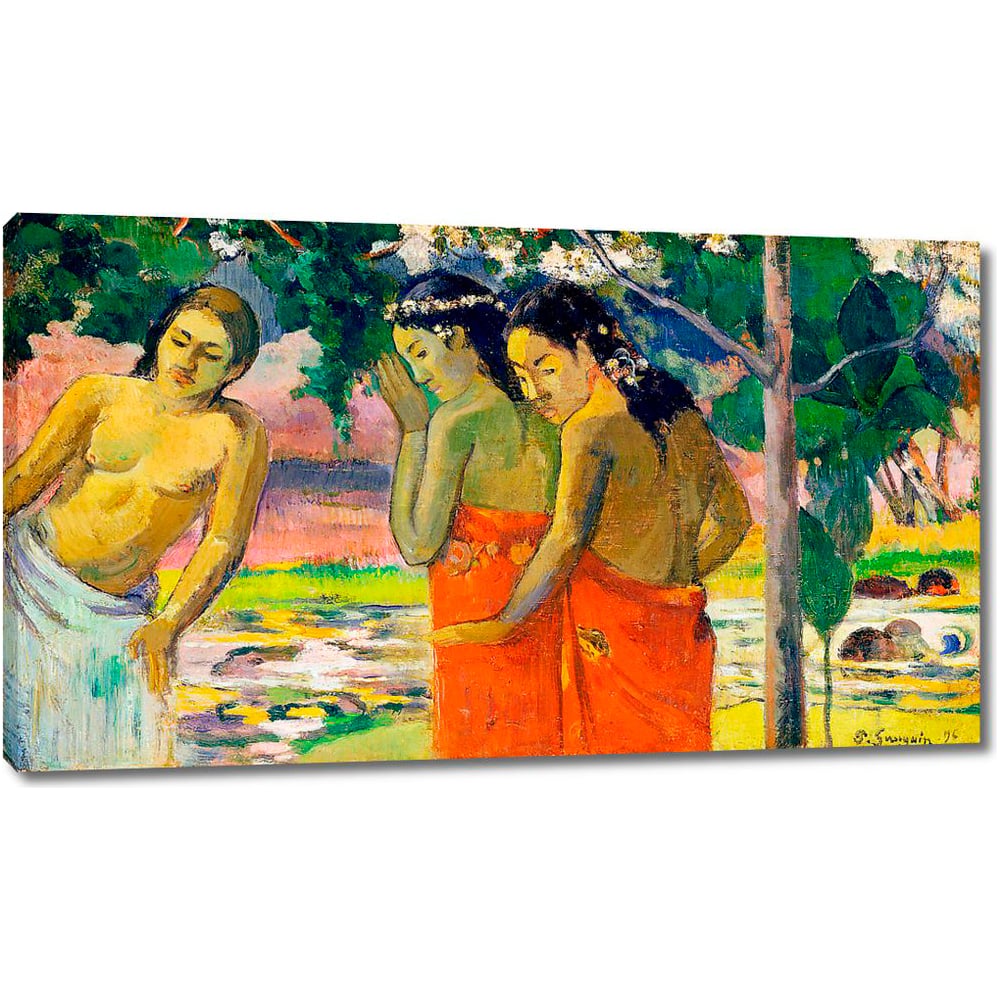 Изображение товара Картина-репродукция Три таитянских женщины 115x66 см