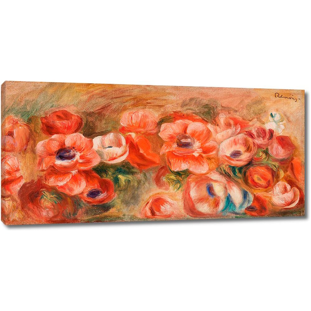 Картина-репродукция ООО Первое ателье Анемоны 80x38 см ps144110-4
