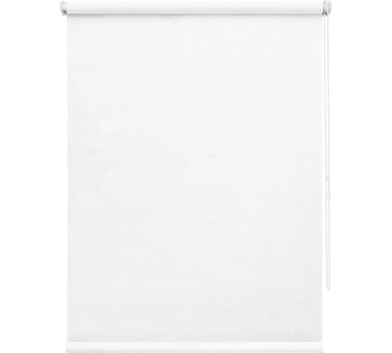 Изображение товара Рулонная штора УЮТ Шантунг 90x175 см белый 2116314