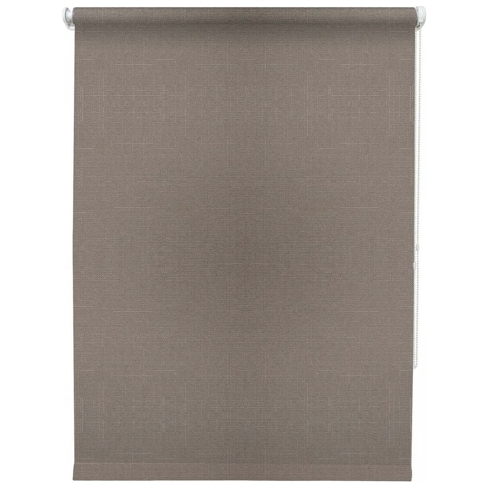 Изображение товара Рулонная штора УЮТ Шантунг 57x175 см какао - современное решение для интерьера