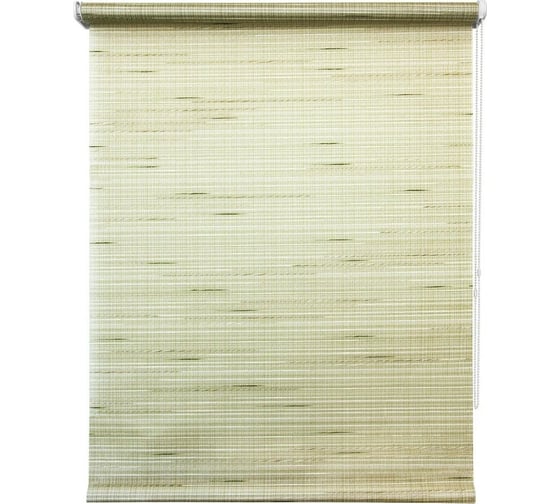 Изображение товара Рулонная штора УЮТ Рига 75x175 см зеленый 2132973