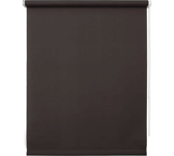 Изображение товара Рулонная штора УЮТ Шантунг 85x175 см шоколад 2138121