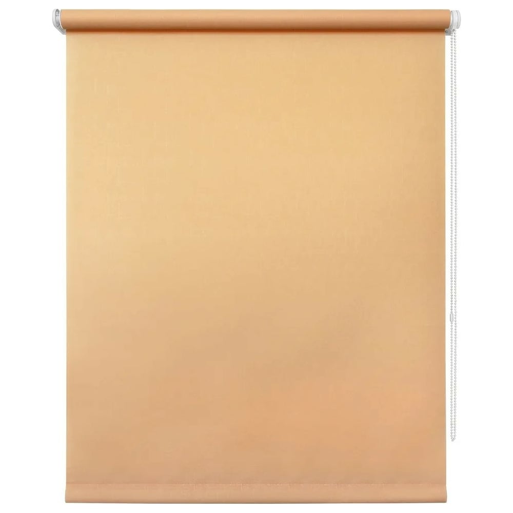 Изображение товара Рулонная штора УЮТ Шантунг 90x175 см персиковая современная монтаж без сверления