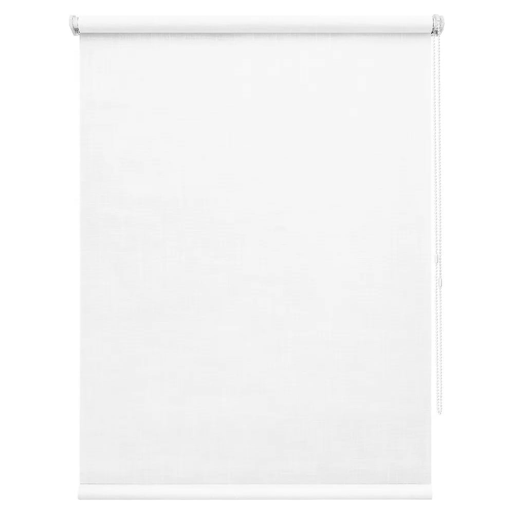 Изображение товара Рулонная штора УЮТ Шантунг 57x175 см белый современная установка без сверления