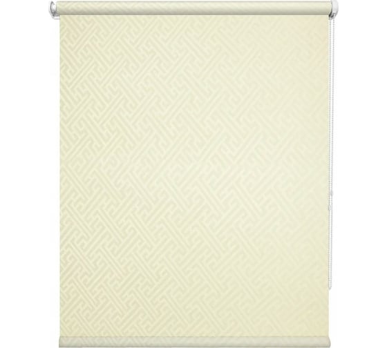 Изображение товара Рулонная штора УЮТ Лабиринт 80x175 см бежевый 2144486