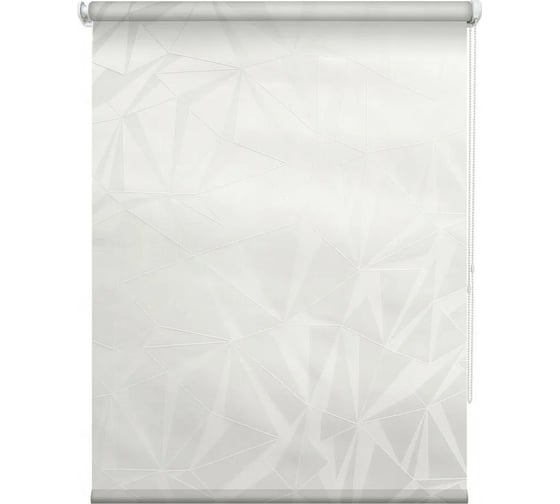 Изображение товара Рулонная штора УЮТ Грани 80x175 см белый 2150223