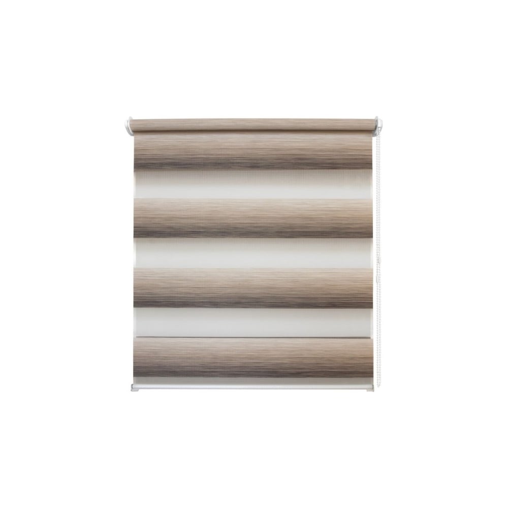 Изображение товара Рулонная штора Ливерпуль 120x160 см бежево-коричневая moderna