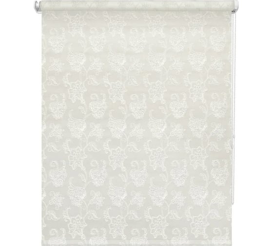 Изображение товара Рулонная штора УЮТ Тюильри 60x175 см белый 2150264