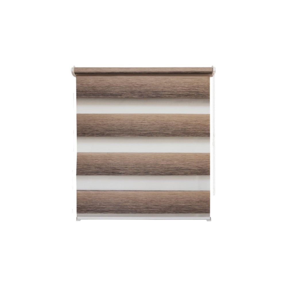 Изображение товара Рулонная штора УЮТ Ливерпуль 60x160 см коричневая для современного интерьера