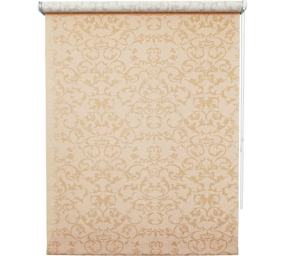 Изображение товара Рулонная штора УЮТ Дельфы 60x175 см темно-бежевый 2119342
