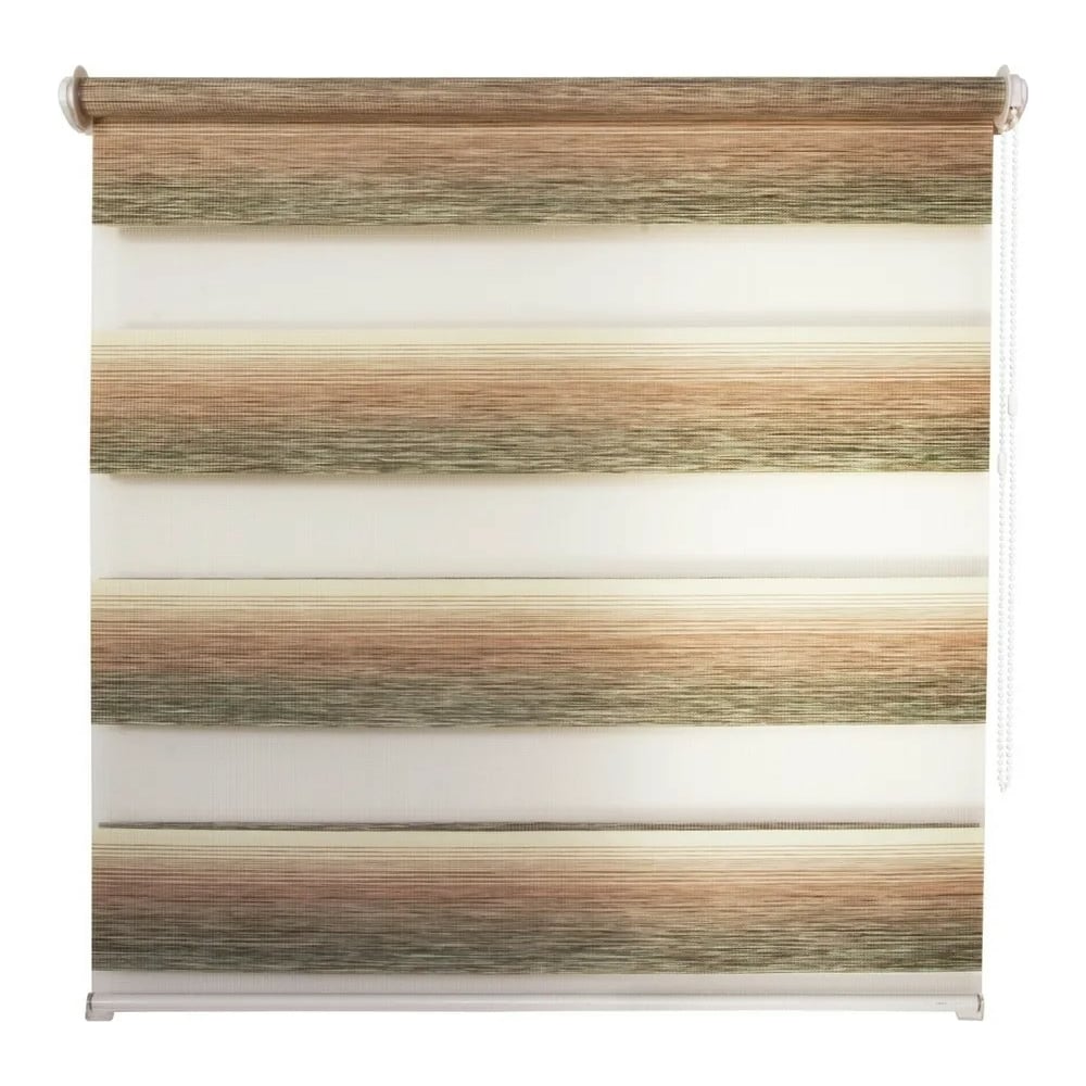 Изображение товара Штора УЮТ Д/Н Ливерпуль 100x160 см бежево-зеленый