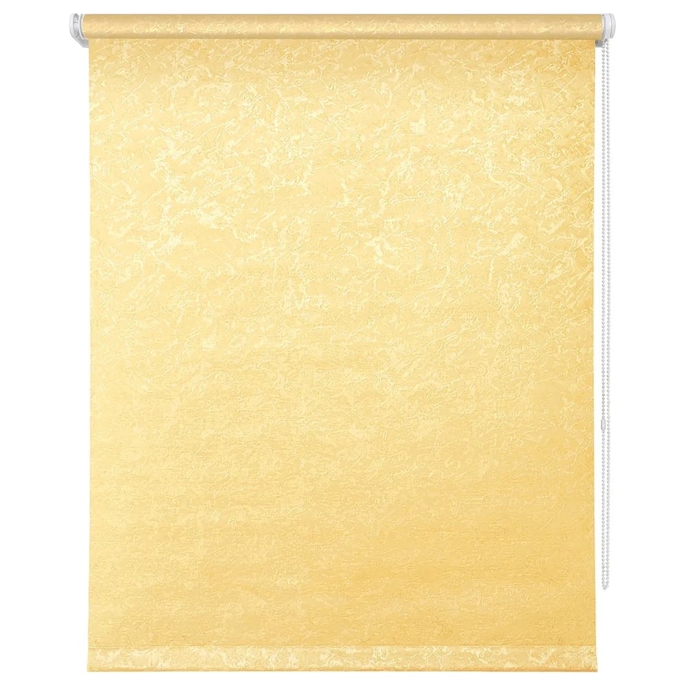 Изображение товара Рулонная штора УЮТ Фрост 48x175 шафран современная, светозащита 70%