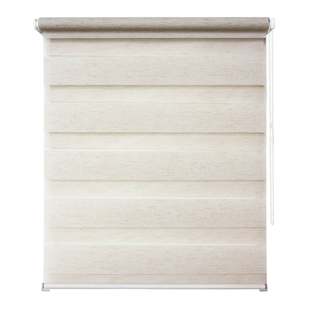 Изображение товара Рулонная штора Канзас 61x160 см натурель светозащита 50% монтаж без сверления Изображение товара Рулонная штора Канзас 61x160 см натурель светозащита 50% монтаж без сверления