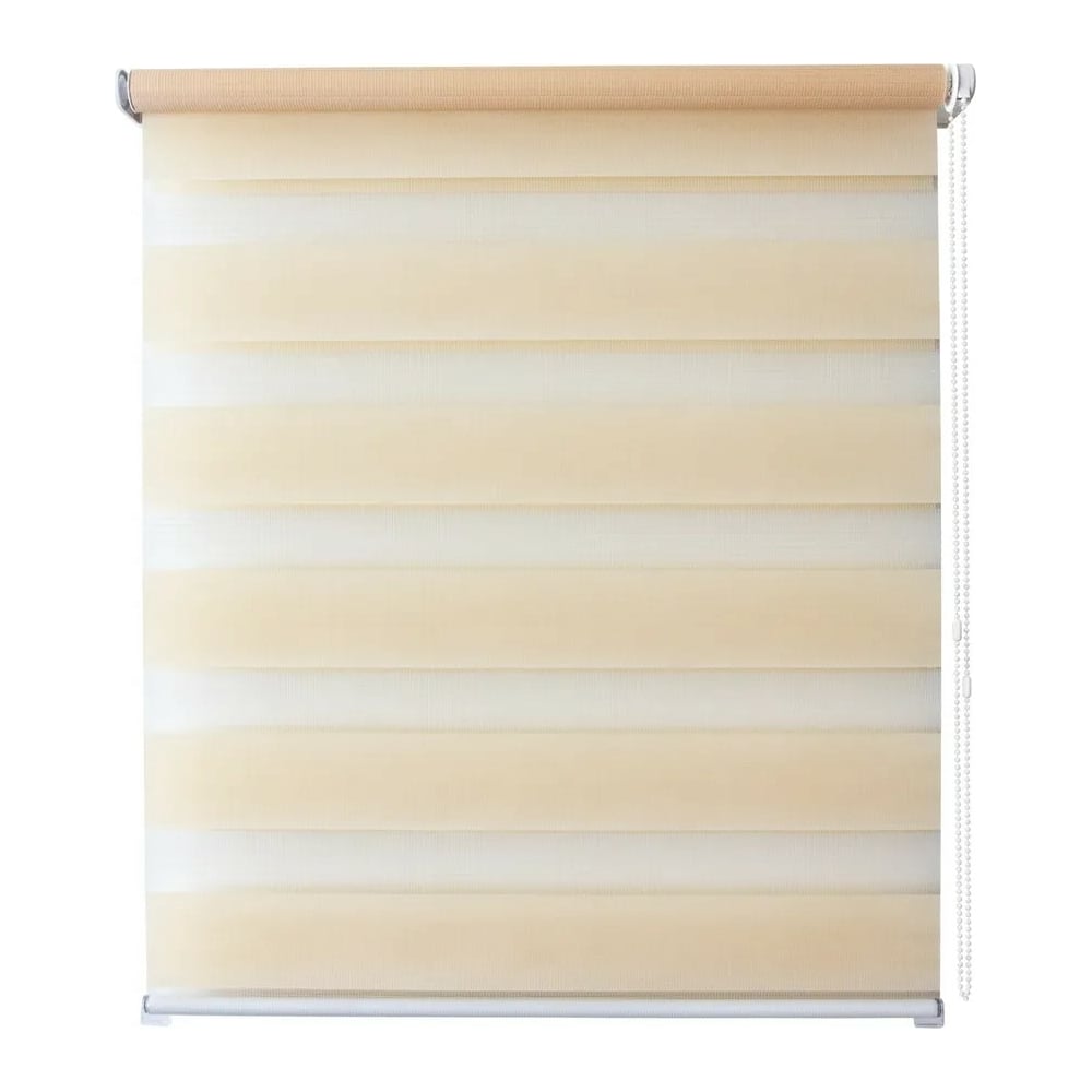 Изображение товара Рулонная штора УЮТ Канзас 140x160 см персиковая современная монтаж без сверления