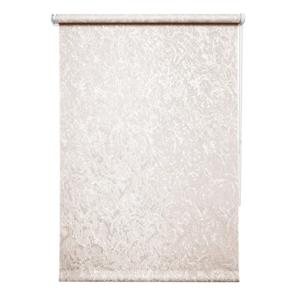 Изображение товара Рулонная штора УЮТ Фрост 140x175 миндаль современный стиль легкая установка