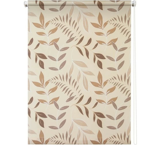 Изображение товара Штора УЮТ Купава 50x175 см бежевый 2098268