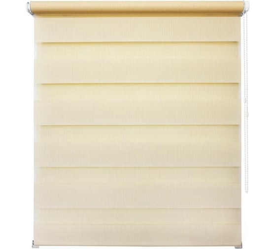 Изображение товара Штора УЮТ Д/Н Канзас 61x160 см светло-бежевый 2138307