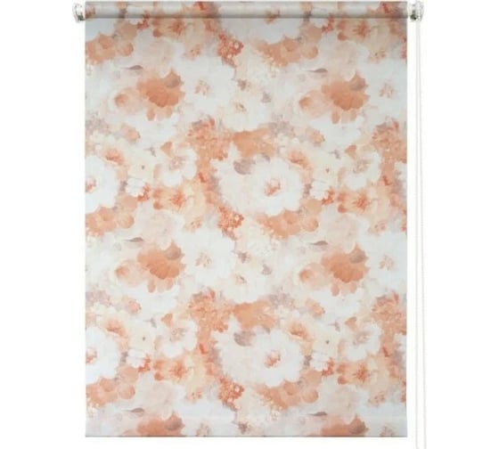 Изображение товара Штора УЮТ Пионы 180x175 см бежевый 2090178