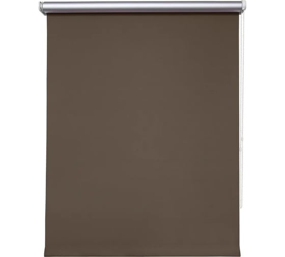 Изображение товара Рулонная штора УЮТ Сильвер С/Н 80x175, кофейный 2127575