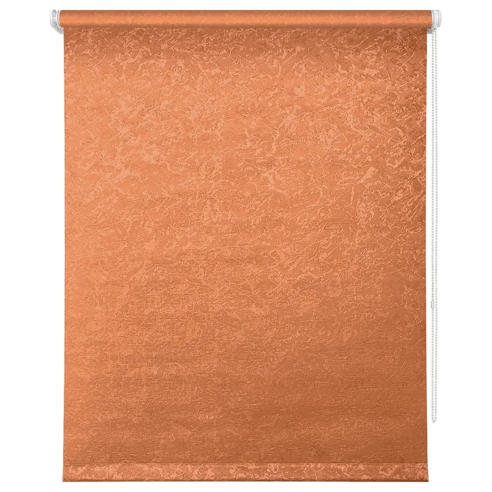 Изображение товара Рулонная штора УЮТ Фрост 70x175 оранжевая монтаж без сверления современные материалы