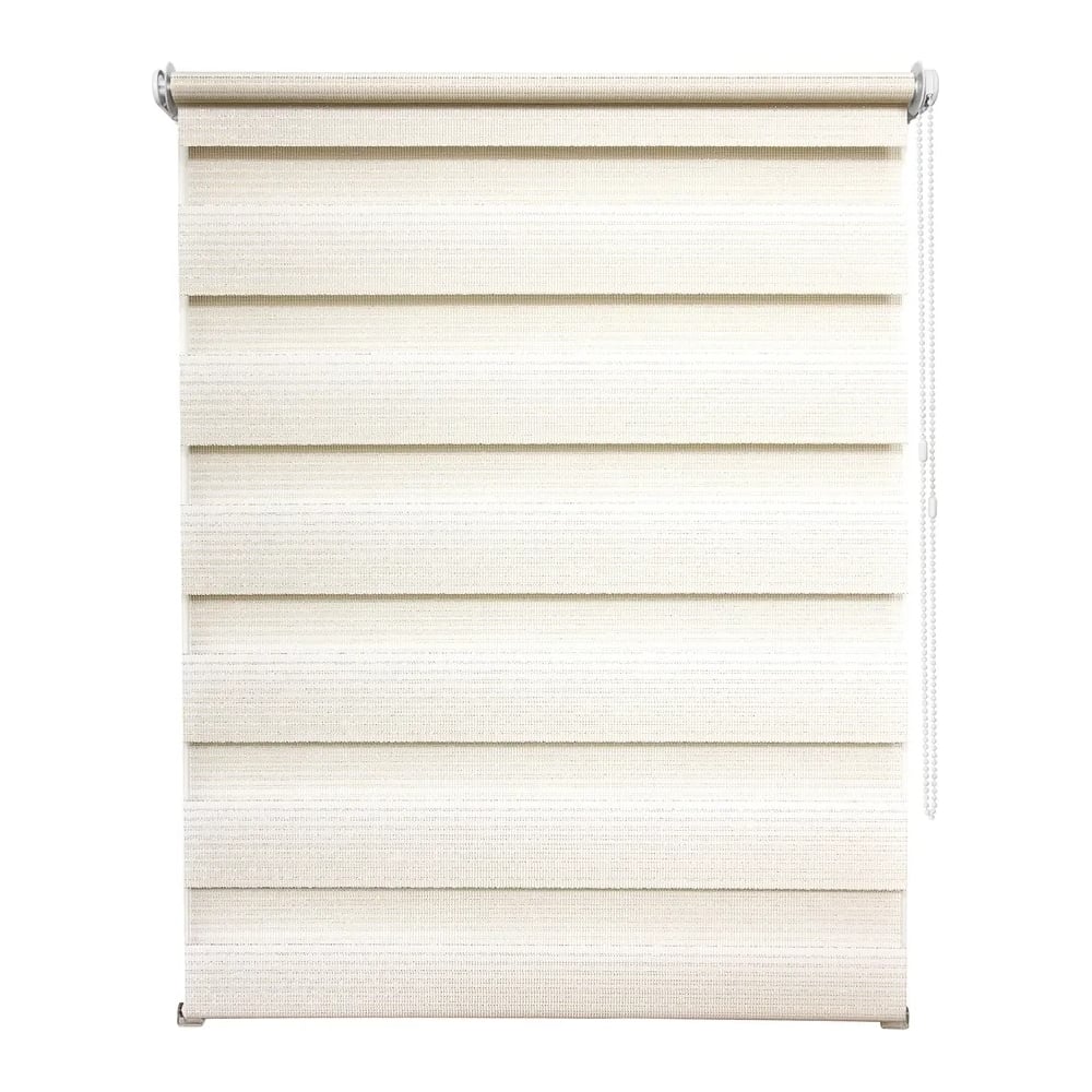 Изображение товара Рулонная штора УЮТ Люрекс день-ночь 60x160 сливочный