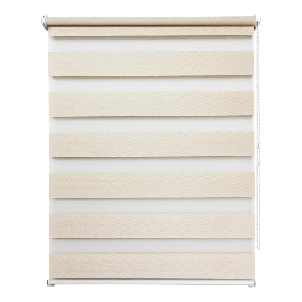 Изображение товара Рулонная штора УЮТ Сальса день/ночь 100x160 кремовая