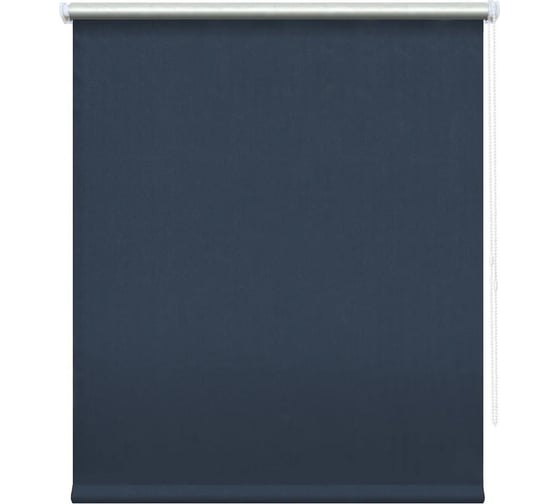 Изображение товара Рулонная штора УЮТ Сильвер С/Н 67x175, темно-синий 2144803