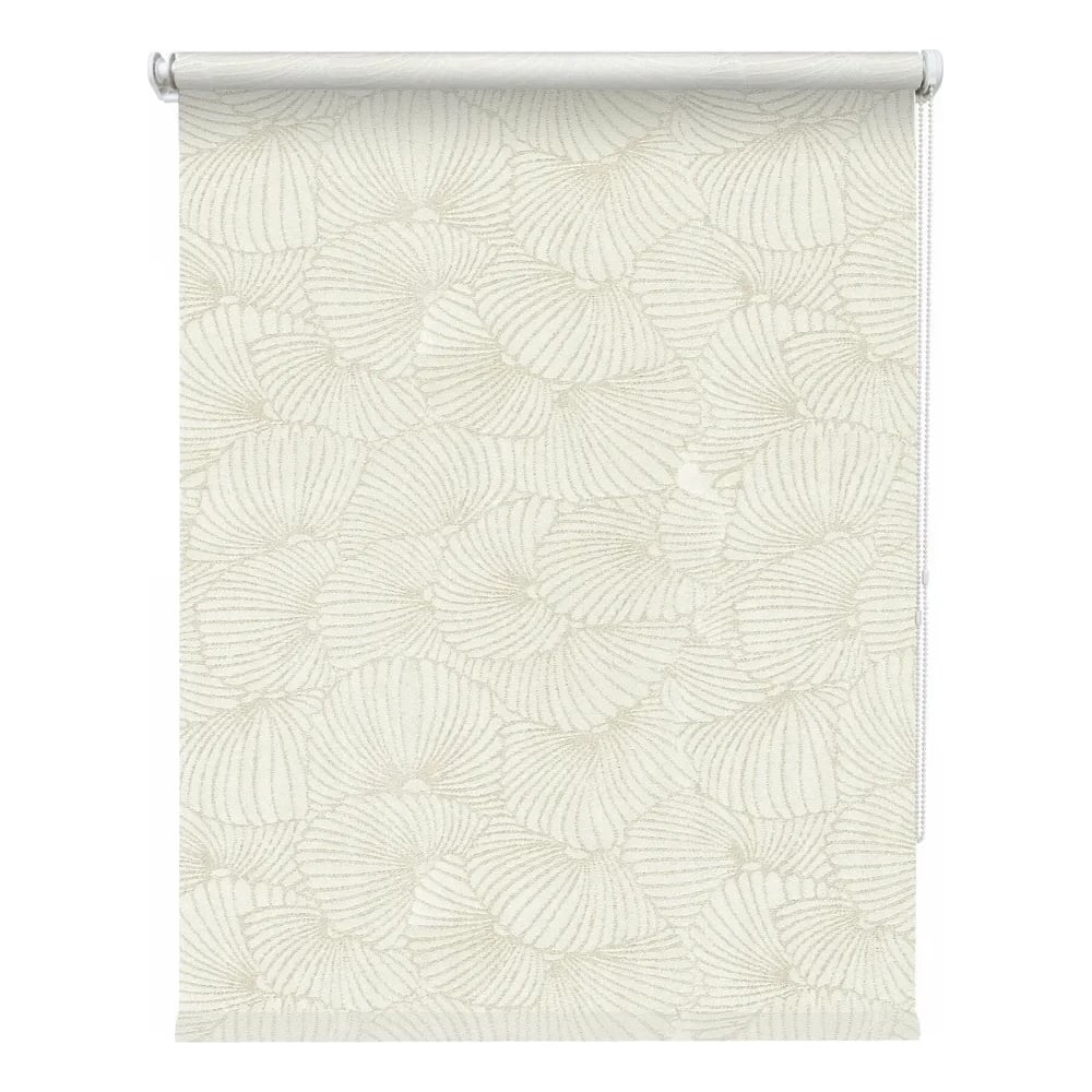 Изображение товара Рулонная штора УЮТ Таити С/Н 080x175 бежевый современный монтаж без сверления