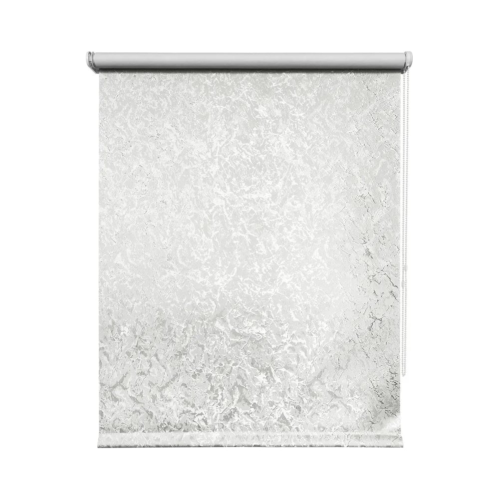 Изображение товара Рулонная штора УЮТ Фрост белая 43x175 см с монтажом без сверления