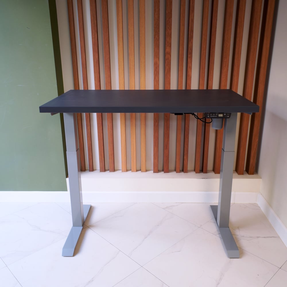 Изображение товара Стол StolStoya МОТОР UP с регулируемой высотой серый