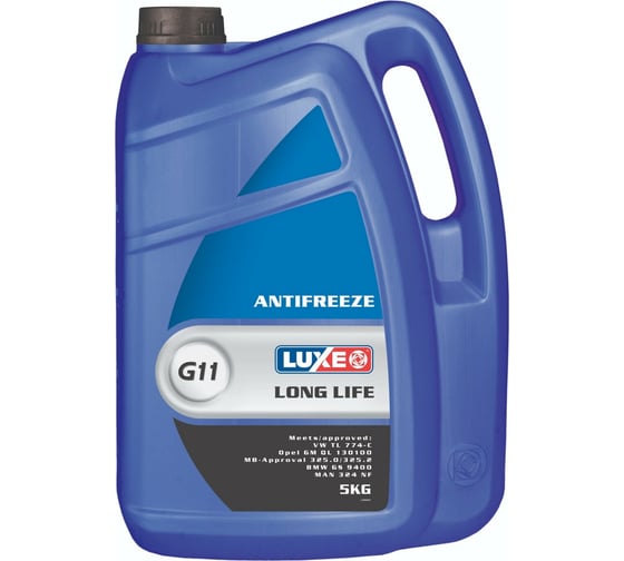 Изображение товара Антифриз LUXE ORIGINAL BLUE синий, 5 л 664