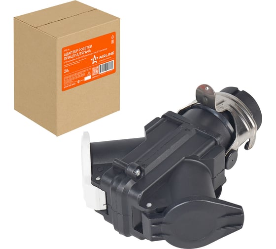 Изображение товара Адаптер розетки прицепа/тягача 24 В, 15 контактов на тип-N/7 контактов и тип-S/7 контактов Airline ATE-36