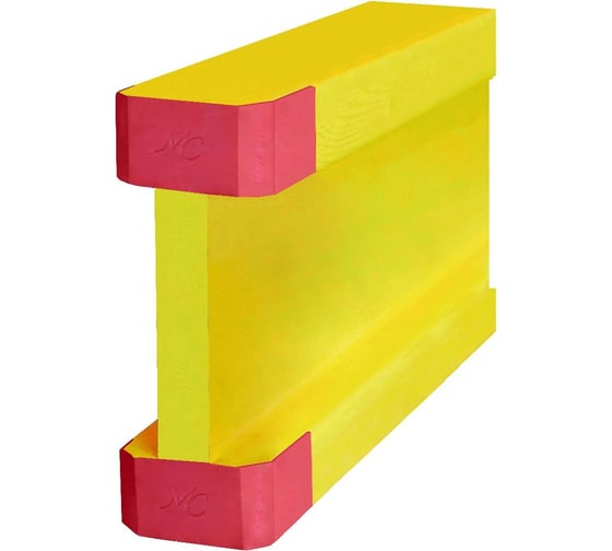 Изображение товара Балка двутавровая деревянная с пластиковыми наконечниками 3 м Промышленник БДКП3