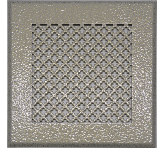 Изображение товара Вентиляционная решетка металлическая на саморезах 150x150 мм ООО Вентмаркет VRC00150S2