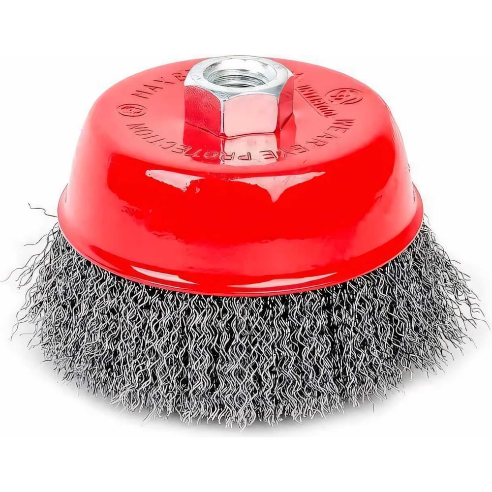 Изображение товара Щетка чашечная 100 мм М14 витая проволока для УШМ INTERTOOL BT-1100