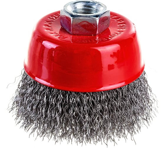 Изображение товара Щетка чашечная 85 мм, М14, витая проволока для УШМ INTERTOOL BT-1085