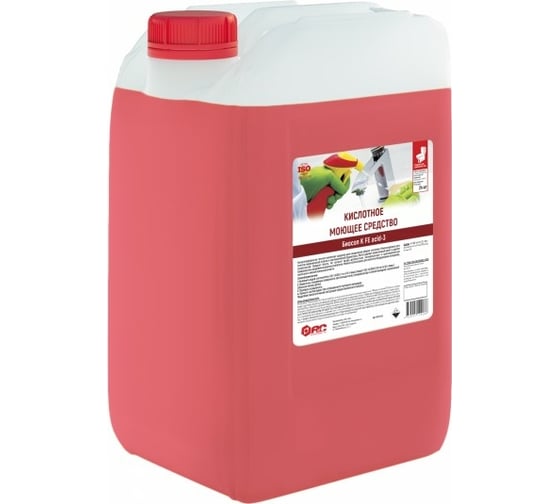 Изображение товара Средство для ежедневной уборки санузлов АиС биосоп К FE acid-3 (концентрат) 24 кг 9040436