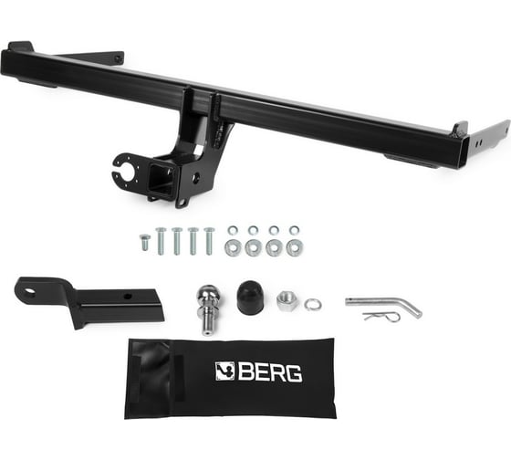 Изображение товара Фаркоп VW Tiguan (2016-), Skoda Karoq (2020-), Kodiaq (2017-), шар Е, 2000/75 кг BERG F.5111.002