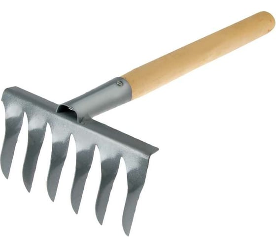 Изображение товара Грабли ООО Агростройлидер 6-ти зубые, витой зуб, с черенком ГВ-6 САД-11.23