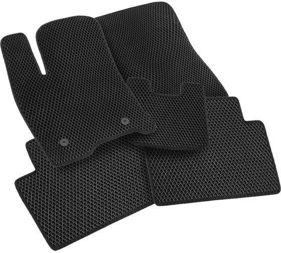 Изображение товара Коврики Vicecar ЕВА / EVA / ЭВА для Seat Toledo III 2006-2012 EV38002-черный